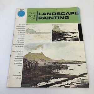 A Grumbacher Art Library Book "The Art of Landscape Painting" 1975, B-378